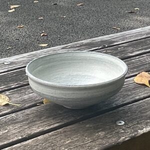 刷毛目　黒土ボウル